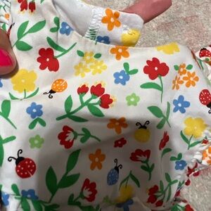 Good lad brand. 6 months. Ladybug onesie. Beautiful! Used condition.